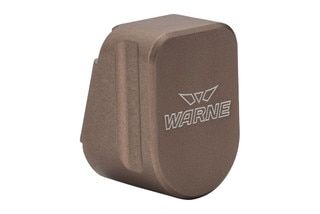 Warne Magazine Extension in Dark Earth Fits CZ 75 and adds +4 9mm rounds